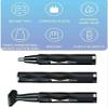 aiqiua Ear Nose Hair Trimmer for Men Women Rechargeable Electric Nose Hair Trimmer with Dual-Edge Stainless Steel Blades,Professional Easy to use, Unisex view 2