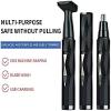 aiqiua Ear Nose Hair Trimmer for Men Women Rechargeable Electric Nose Hair Trimmer with Dual-Edge Stainless Steel Blades,Professional Easy to use, Unisex view 3
