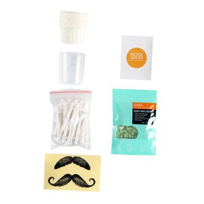 Outanaya Nose Wax Kit Applicator Sticks Nostril Hair Wax Sticks for Salon Home Use