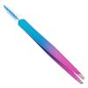 FOMIYES Stainless Steel Eyebrow Eyebrow Clip Eyebrow with Brush Eyebrow Tool Eyebrow, 12.00X1.00X0.80CM view 1