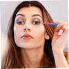 FOMIYES Stainless Steel Eyebrow Eyebrow Clip Eyebrow with Brush Eyebrow Tool Eyebrow, 12.00X1.00X0.80CM view 2