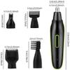 aiqiua Nose and Ear Hair Trimmer, Rechargeable Nose Hair Trimmer,Professional Painless Ear Nose Hair Trimmer Clippers for Men and Women,Easy to use, Unisex, view 2