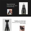 aiqiua Nose and Ear Hair Trimmer, Rechargeable Nose Hair Trimmer,Professional Painless Ear Nose Hair Trimmer Clippers for Men and Women,Easy to use, Unisex, view 3
