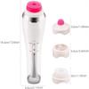 aiqiua Electric Face Cleansing Brush, Facial Spin Brush with 3 Rotating Brush Heads, Waterproof, USB Rechargeable, Face Brush for Exfoliation and Deep Cleaning The Perfect Ideal Gift view 3