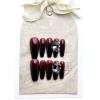 Handmade wearing black and red long gradient pigeon egg style nail enhancement fake nail patches 10PCS (Size : XS) view 1