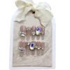 ZIIVIEVS Nude color gradient Handmade wearing nail patches, long trapezoidal fantasy French diamond fake nail patches, manicure 10PCS (Size : XS) view 1