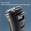 aiqiua Men's Electric Shaver - Corded and Cordless Rechargeable Shaver Razor for Men with Pop-up Sideburn Trimmer Wet and Dry PainlessEasyto operateand Store view 2