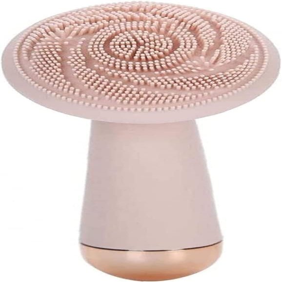 aiqiua Facial Cleansing Brush, Silicone Electric Face Cleansing Brush, Rechargeable Face Scrubber Brush for Deep Cleaning & Exfoliating & Massaging, Nourishing, Perfect Ideal Gift