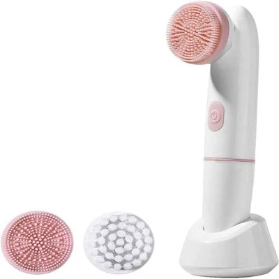 aiqiua Facial Cleansing Brush, Electric Spin Facial Brush with 2 Different Brush Heads for Deep Cleansing, Massaging The Perfect Ideal Gift