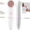 aiqiua Facial Cleansing Brush, Electric Spin Facial Brush with 2 Different Brush Heads for Deep Cleansing, Massaging The Perfect Ideal Gift view 2