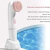 aiqiua Facial Cleansing Brush, Electric Spin Facial Brush with 2 Different Brush Heads for Deep Cleansing, Massaging The Perfect Ideal Gift view 3