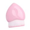 Didiseaon Heart Shape Foundation Brush Pink Handle Soft Makeup Brush for Face Powder Blush Cosmetics Tools for Eyes Cheeks Eyebrows view 1