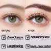 Black Washable Metal Mascara Wand, Waterproof Iron Wand Mascara Washable, Natural Length Slim Volume Buildable Formula, Separated Lashes, Long Lasting Smudge-Proof No Flaking Tint view 4