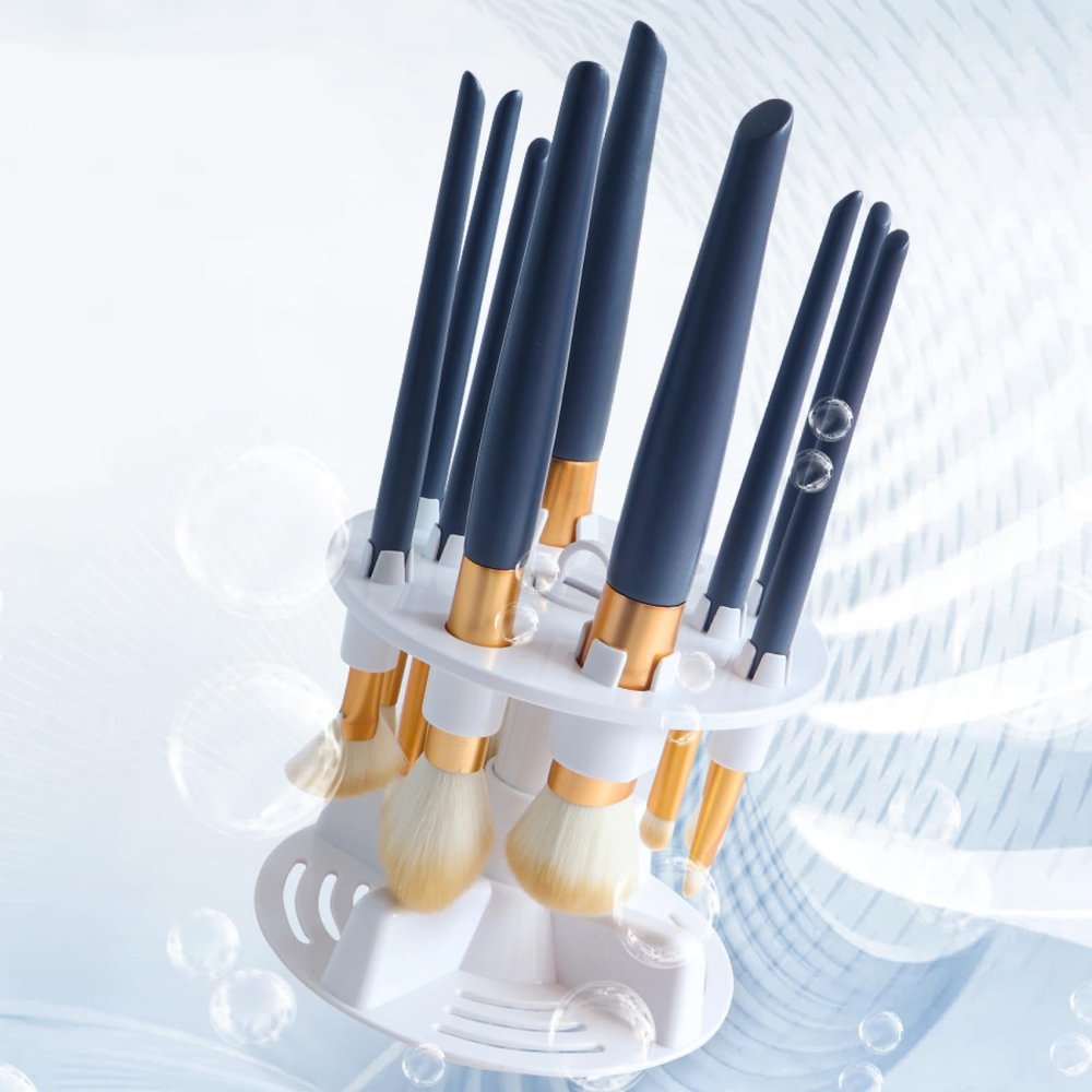 GSBIWZNF Electric Makeup Brush Cleaner, Multi-Function Automatic Washer, Quick Wash, Quick Dry Makeup Brush Cleaner