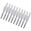 Healeved 10pcs Folding Nail Files Professional Double-Sided Manicure Buffers for Natural and Nails Portable Grooming Tools view 1
