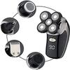 aiqiua 5-in-1 Bald Head Shaver & Grooming Kit Cordless and Rechargeable Wet/Dry 5 Head 5D Shaver, More accurately Read and fit Your face and Neck view 1