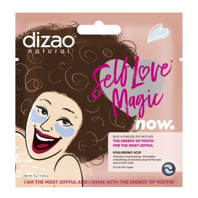 DIZAO Hyaluronic Acid Blue Hydrogel Eye Patches