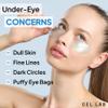 Gel Lab REGLOW Hyaluronic Acid & Caffeine Korean Skincare Eye Patches for Puffy Eyes, Dark Circles, and Wrinkles - Hydrating Under Eye Mask - 60 Gel Patches view 2