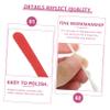 Didiseaon 20bags Makeup Remover Pads Soft Facial Cleansing Towelettes Swabs and Nail Files for Daily Skin Care and Makeup Removal view 3