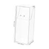 2pcs Acrylic Makeup Brush Holder Cover Cosmetics Storage Container for Desk Organization Suitable for Makeup Brushes and Pens Lightweight and Practical Design view 2