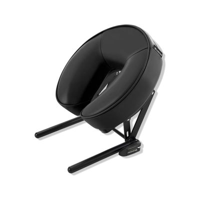 DR.LOMILOMI Universal-Size Ergonomic BeautyArc Massage Table Face Cradle 012 Replacement for Massage Table/Massage Chair Headrest Platform with Memory Foam Face Cushion 632 (Headrest Set) (Black)