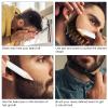 Beard Pencil Filler for Men Thick Beard Shaping Tool with Sharpener, Compact Design Beard Colouring for Men, Beard Liner Pen for Beard, Hairline and Beard Shaping (WHITE) view 2
