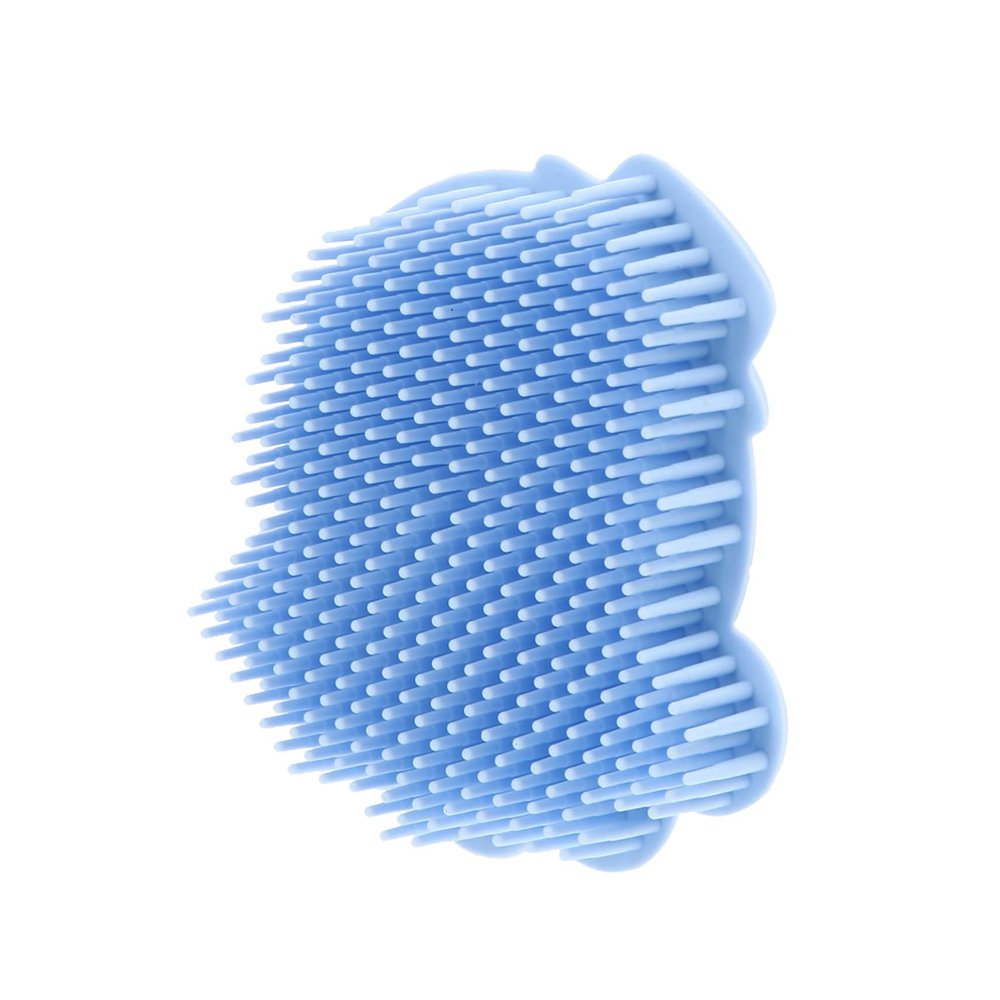 TOVINANNA 1pc Born Essentials for Boys and Girls Silicone Bath Brush Soft Exfoliating Shower Tool