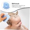 TOVINANNA 1pc Born Essentials for Boys and Girls Silicone Bath Brush Soft Exfoliating Shower Tool view 3