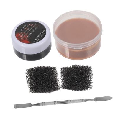 PLAFOPE Special Wax Makeup Tools for Halloween Scars and Fake Professional Skin Wax Set for Creative Art Parties Cosplay and Special Effects