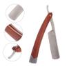 IWOWHERO Barber Shop Manual Shaver Straight Razor for Beard Stainless Steel Manual Beard Shaving Tool Random Style view 4