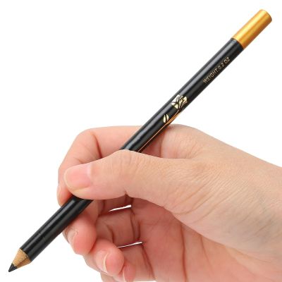 Beard Pencil Filler for Men, Thick Beard Shaping Tool with Sharpener, Compact Design, Black