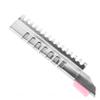 FOYTOKI Vintage Manual Steel Scraper Razor for Beard Eyebrow Shaping and Haircut Full Steel Design for Comfortable Grip Lightweight for Home and Salon Use view 3