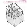 VINTORKY Acrylic Lipstick Storage Organizer Transparent Multifunctional Makeup Holder with Cases for Easy Access Dresser Vanity and Bathroom Countertop Use view 3