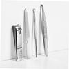 Healeved 4pcs Complete Manicure Kit Includes Nail Clippers Tweezers Trimmer Ear Pick Nail File for Festival Birthday Wedding view 3