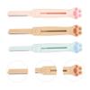 Didiseaon 3pcs Eyebrow Facial Hair Trimmer for Men and Women Portable Eyebrow Shaver Sliding Cover for Beginners and Daily Grooming view 2