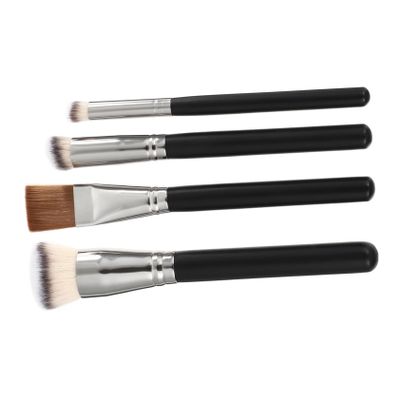 FOMIYES 4pcs Professional Makeup Brush for Foundation and Concealer Premium Tools for Smooth Application for Beginners and Artists Tubes Versatile Cosmetics Brush Kit