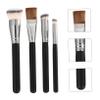 FOMIYES 4pcs Professional Makeup Brush for Foundation and Concealer Premium Tools for Smooth Application for Beginners and Artists Tubes Versatile Cosmetics Brush Kit view 2