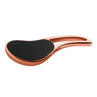 Healeved Foot Polishing File Handle Exfoliation Remover for Smooth Skin Pedicure Tool for Home and Salon Use Golden Finish for Removal