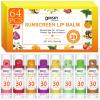 DMSKY SPF Lip Balm Bulk 64 Pack, Sunscreen Lip Balm SPF 30, Broad Spectrum UVA/UVB Protection, Lip Sunblock Bulk Sunscreen Travel Size view 1