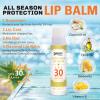 DMSKY SPF Lip Balm Bulk 64 Pack, Sunscreen Lip Balm SPF 30, Broad Spectrum UVA/UVB Protection, Lip Sunblock Bulk Sunscreen Travel Size view 3
