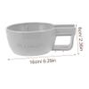 FOMIYES Shave Bowl for Men Plastic Reusable Soap Shaving Container Small Lather Bowl Deep Design for Easy Creation for Travel and Home Use view 2
