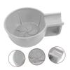 FOMIYES Shave Bowl for Men Plastic Reusable Soap Shaving Container Small Lather Bowl Deep Design for Easy Creation for Travel and Home Use view 4