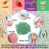 4 Colors Hard Wax Beads for Hair Removal,Gentle Hard Wax Kit with 10 Applicator Sticks,Peel-Off Waxing Beads for Facial and Full Body view 4