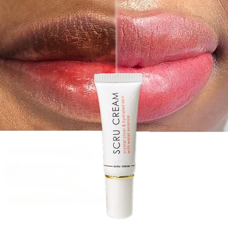 Cayes 2pcs Magic Lip Lighten Scrub Dark Black Lip Removal Exfoliation Pigmentation Fade Dull Pink Lip Balm Brighten Anti-Crack Moisturizing