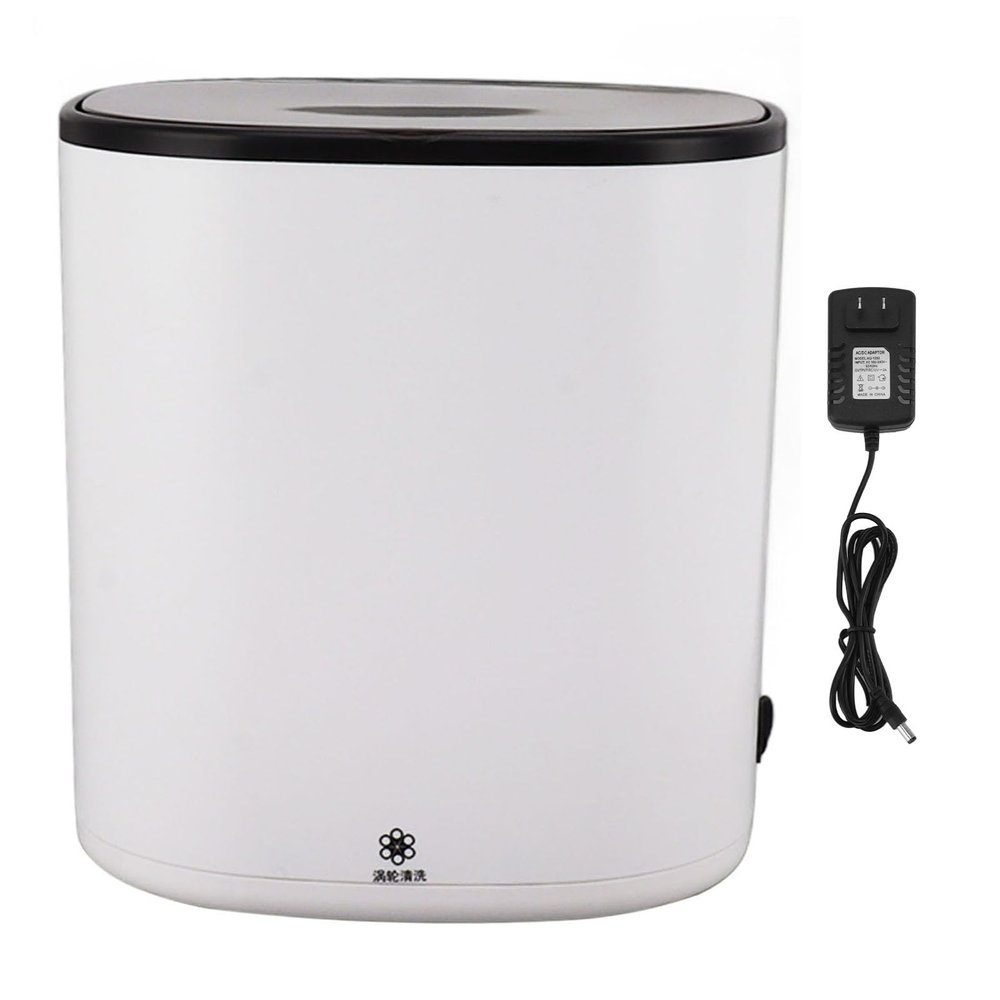 Automatic Makeup Brush Cleaner Makeup Brush Cleaner Machine 4.5L Portable Electric Automatic Cosmetic Supplies Cleaner Dryer for All Size Makeup Brush US Plug 100 to 240V