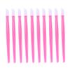 Mikinona 100pcs Pink Plastic Manicure Sticks Ergonomic Cuticle for Nail Art and Dead Skin Removal Lightweight Tools for Home and Professional Use view 1