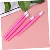 Mikinona 100pcs Pink Plastic Manicure Sticks Ergonomic Cuticle for Nail Art and Dead Skin Removal Lightweight Tools for Home and Professional Use view 2