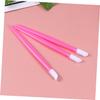 Mikinona 100pcs Pink Plastic Manicure Sticks Ergonomic Cuticle for Nail Art and Dead Skin Removal Lightweight Tools for Home and Professional Use view 4