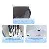 Automatic Makeup Brush Cleaner Makeup Brush Cleaner Machine USB Powered 12V 4.5L One Key Control Portable Electric Makeup Brush Cleaner for All Size Makeup Brush Gift for Women Wife Friend view 2