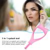 Eyelash Mascara Tool, 3in1 Eyelashes Mascara Shield Applicator Guard Tool, Multifunctional Lash Mascara Shield Applicator, Lightweight Eyelashes Applicator Brush Tool for Lashes, Women, Girls view 4